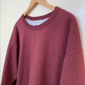 Maroon Champion Crewneck Sweatshirt